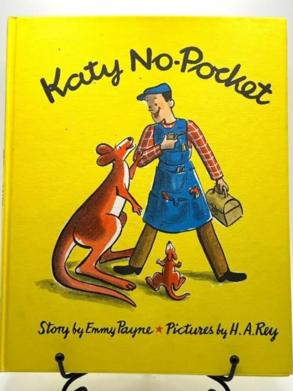 Katy No-Pocket Children's Book - Bright Yellow Cover
